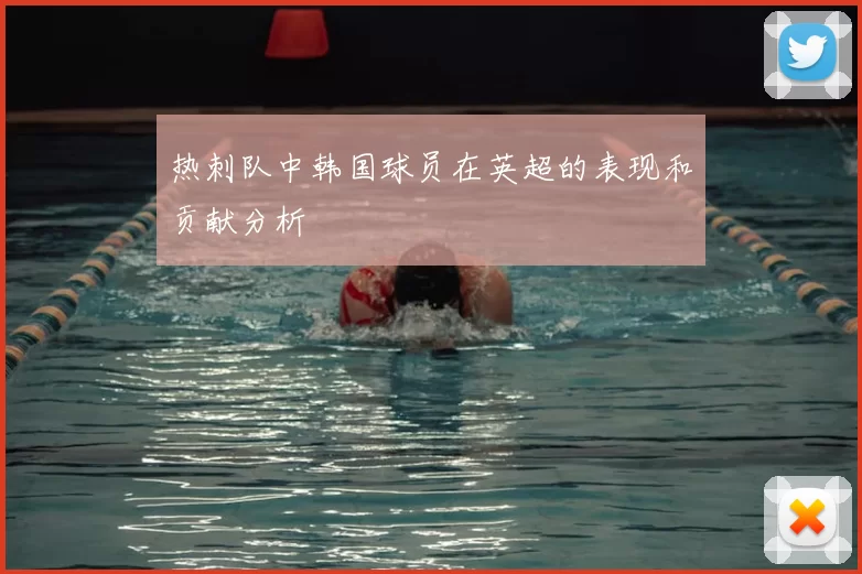 热刺队中韩国球员在英超的表现和贡献分析