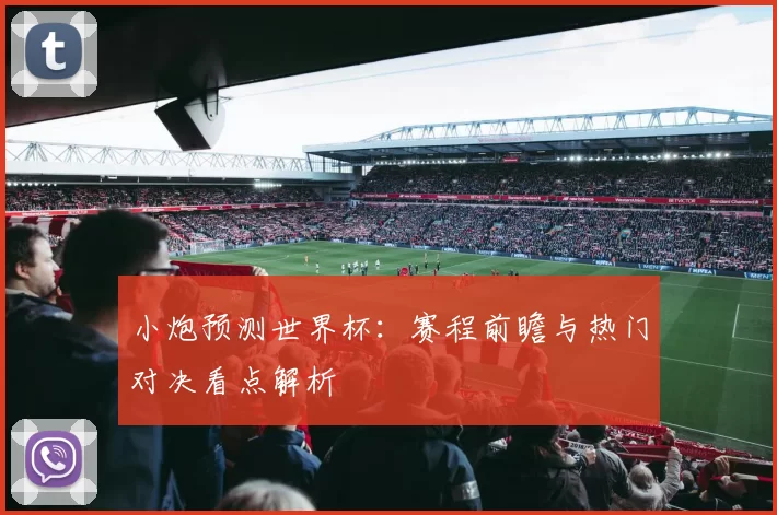 小炮预测世界杯:赛程前瞻与热门对决看点解析