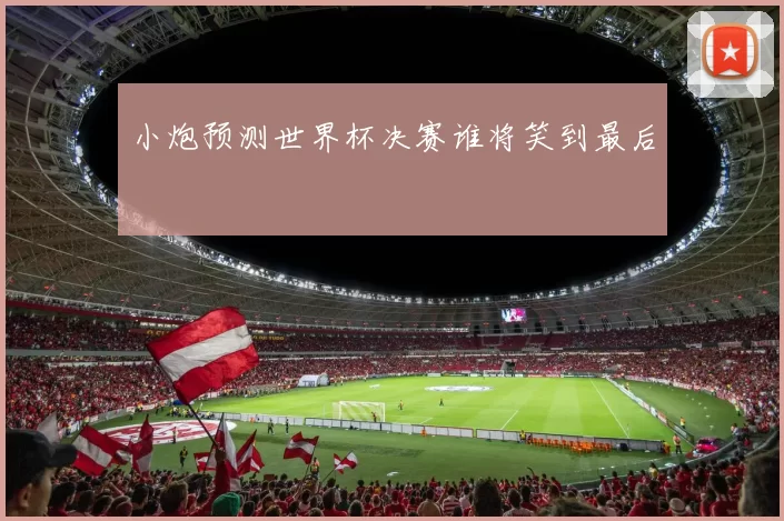 小炮预测世界杯决赛谁将笑到最后
