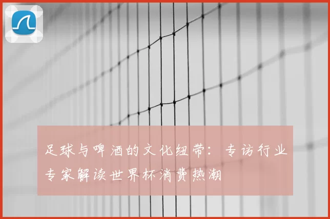 足球与啤酒的文化纽带：专访行业专家解读世界杯消费热潮